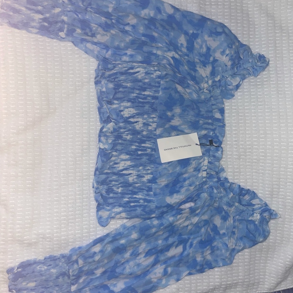 Faithfull The Brand Willow Top- Roos Tye Dye - Picture 7 of 10